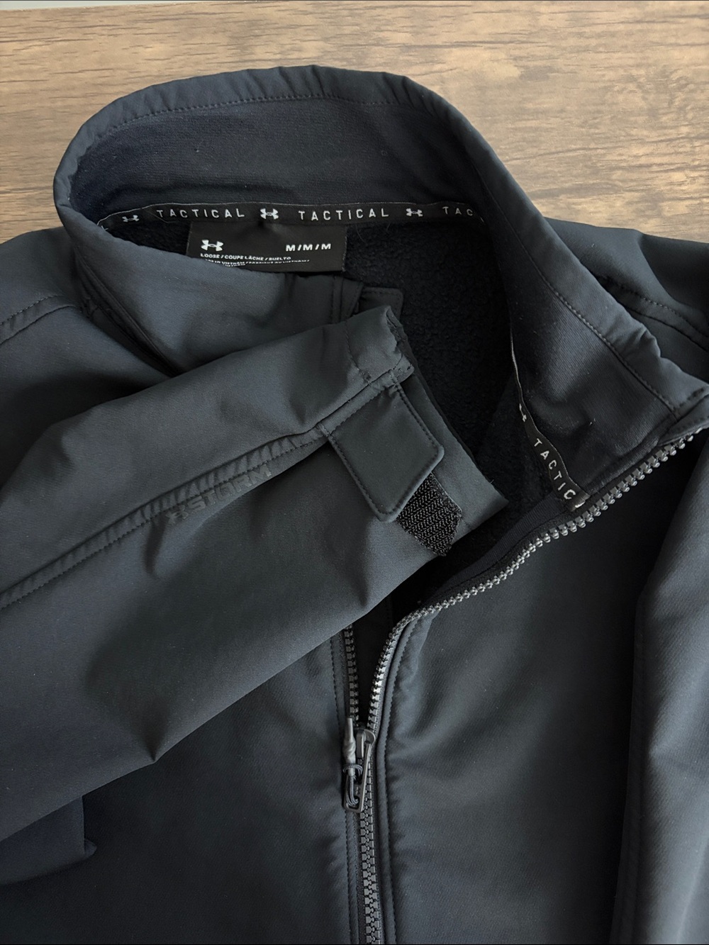 Under Armour Men’s Black Tactical Softshell Jacket